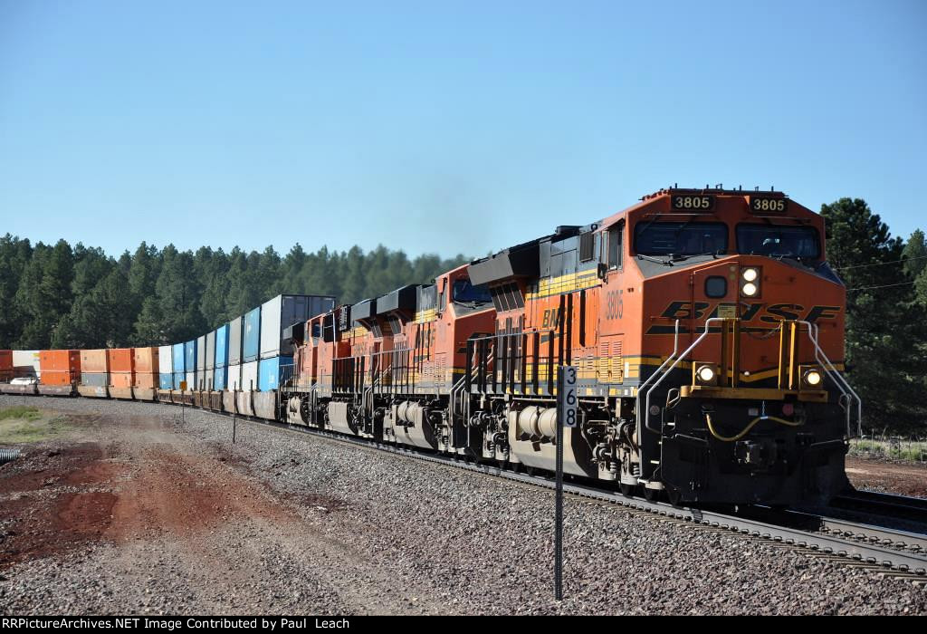 Westbound intermodal